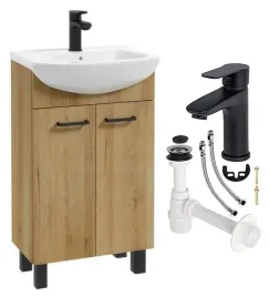 szafka-lazienkowa-z-umywalka-i-bateria-50cm-zloty-dab-polska-deftrans