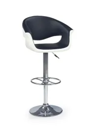hoker-kubelkowy-na-metalowej-podstawie-h-46-halmar-czarno-bialy