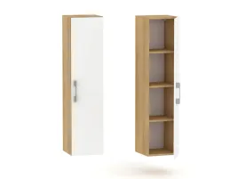 slupek-lazienkowy-wiszacy-luna-1d-40-cm-hikora-bialy-mat-nowoczesny-modny