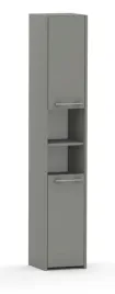 slupek-lazienkowy-luna-40-cm-2d-szary-komin-lazienkowy-szafka-nowoczesna