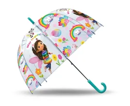 parasolka-dla-dziewczynki-koci-domek-gabi-lekki-parasol-przeciwdeszczowy