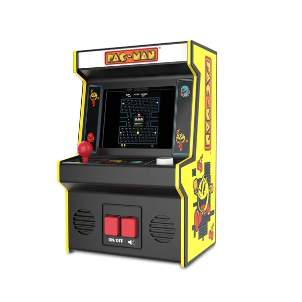 konsola-przenosna-gra-retro-mini-automat-arcade-pac-man-pac-man-basic-fun-stan-nowy