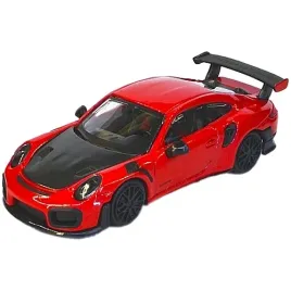 porsche-gt2rs-czerwony-samochod-metalowy-auto-model-bburago-1-43