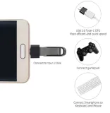 adapter-otg-usb-typ-c-usb-czarny-waga-z-opakowaniem-0-05-kg-stan-nowy
