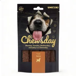 uniszki-chewsday-paski-sarna-przysmaki-dla-psa-80g