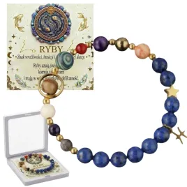 ryby-bransoletka-znak-zodiaku-kolorowe-koraliki-pudelko-kartka-prezent