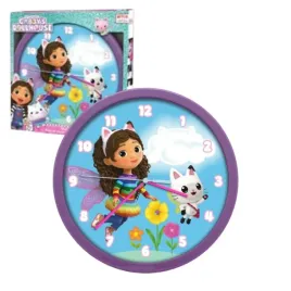 zegar-scienny-koci-domek-gabi-25-cm-kolorowy-do-pokoju-dziecka