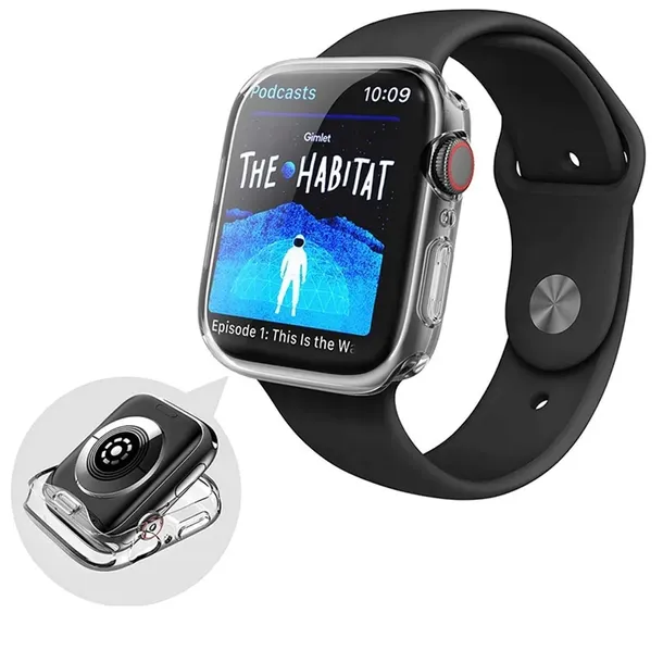 etui-silikonowe-case-apple-watch-7-41mm-stan-nowy-kolor-srebrny