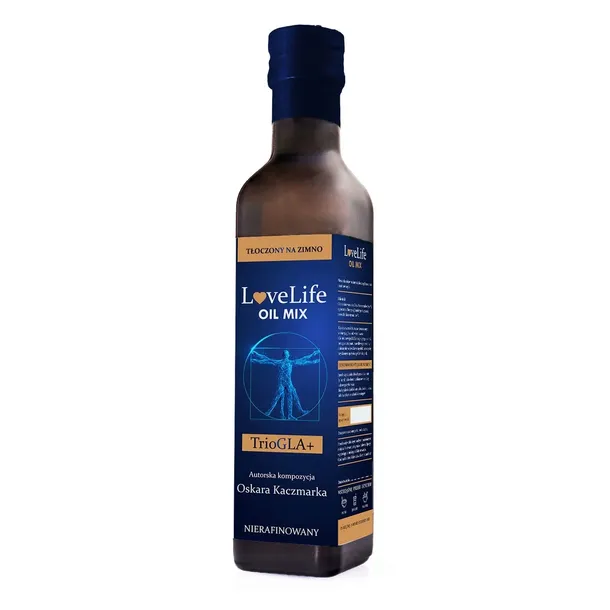 LoveLife TrioGLA+ Olej z Wiesiołka, Ogórecznika i Porzeczki 250ml
