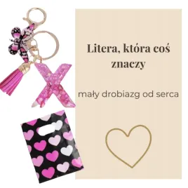 brelok-z-litera-x-motylek-fredzel-kartka-torebka-upominek-prezent