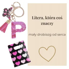 brelok-z-litera-p-motylek-fredzel-kartka-torebka-upominek-prezent