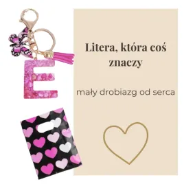 brelok-z-litera-e-motylek-fredzel-kartka-torebka-upominek-prezent