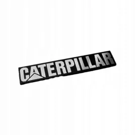 greatergreatergreater-caterpillar-60x11mm-czarno-srebrny-emblemat-naklejka-logo-znaczek