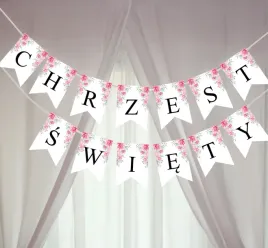 girlanda-na-chrzest-swiety-rozowa-kwiaty-chrzciny-czarne-litery