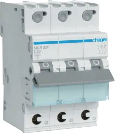 hager-wylacznik-nadpradowy-3p-20a-c-6ka-quick-connect-ip20