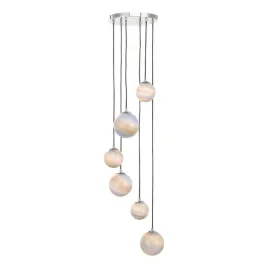 kulista-lampa-wiszaca-mikara-mik0650-kamien-chrom-kolorowy