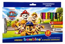 psi-patrol-kredki-bambino-drewniane-18-kolorow-temperowka