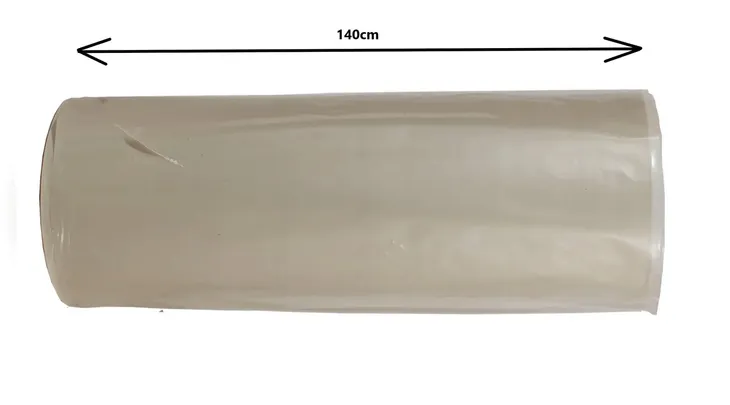 TUNEL RĘKAW FOLIOWY 140CM X 28 KG WOREK NA ŚMIECI TROCINY GRANULAT
