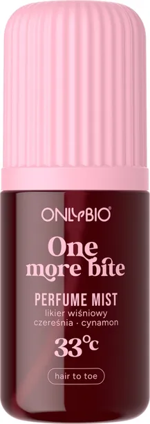 ONLYBIO ONE MORE BITE 33C MGIEŁKA DO WŁOSÓW I CIAŁA PERFUMOWANA 100 ML