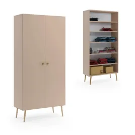szafa-boho-na-drewnianych-nogach-5-polek-212-87-41-macchiato