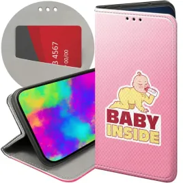 etui-do-xiaomi-redmi-note-13-4g-wzory-gender-reveal-pregnant-baby-shower