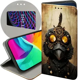 etui-do-xiaomi-redmi-note-13-4g-wzory-steampunk-maszyny-laboratoria-futeral