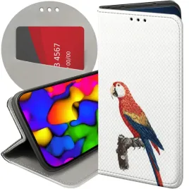etui-z-klapka-do-xiaomi-redmi-note-13-4g-wzory-ptaki-ptak-papuga-koliber