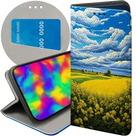 etui-z-klapka-do-xiaomi-redmi-note-13-4g-wzory-chmury-niebo-blekit-futeral