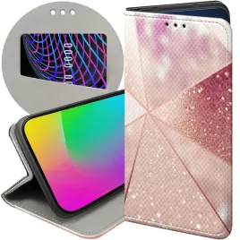 etui-z-klapka-do-xiaomi-redmi-note-13-4g-wzory-rozowe-zloto-roz-futeral