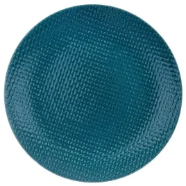 talerz-obiadowy-plytki-ceramiczny-niebieski-relief-27-cm