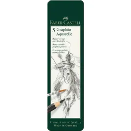 olowki-faber-castell-graphite-aquarelle-5-sztuk