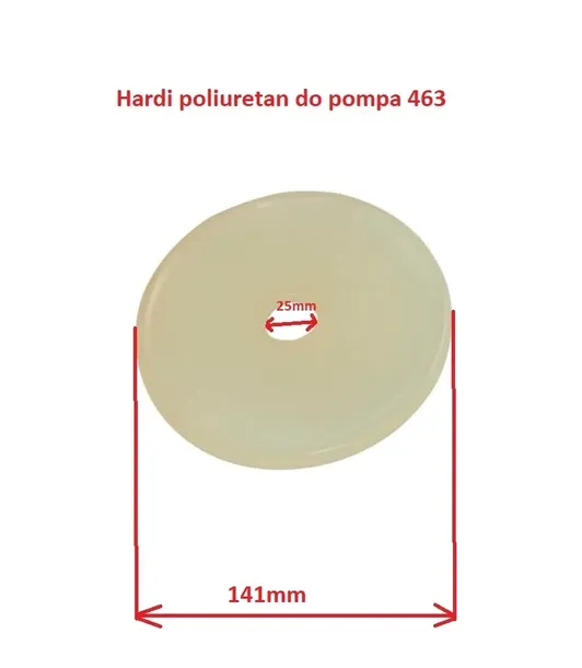 Membrana do Pompy Hardi 463 33511600  25x141mm