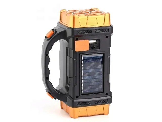 latarka-solarna-led-cob-reflektor-25w-powerbank-stan-nowy