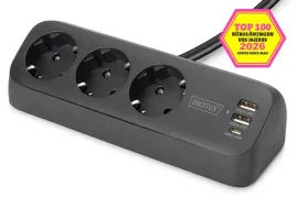 digitus-3-drozna-biurowa-listwa-zasilajaca-z-2-zlaczami-usb-a-i-1-zlacze