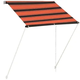 vidaxl-zwijana-markiza-150x150-cm-pomaranczowo-brazowa