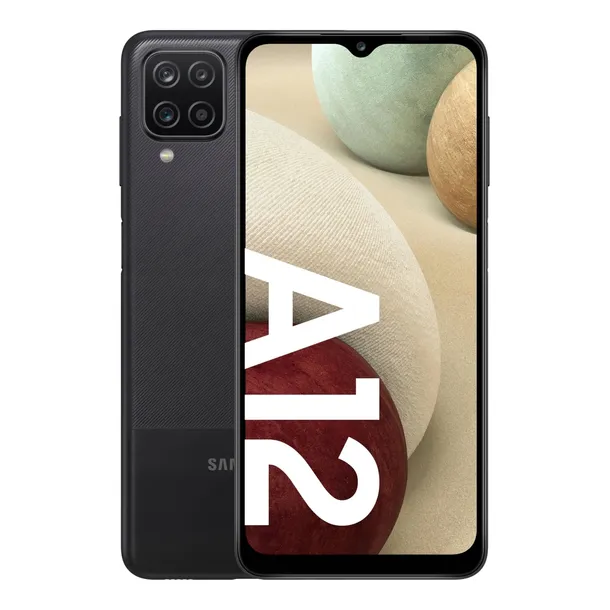 Smartfon Samsung Galaxy A12 4/64GB LTE 60Hz A125F/DS Czarny | Stan: Idealny