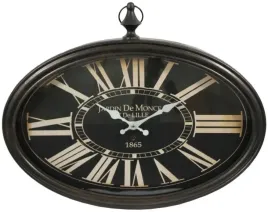 zegar-retro-50x40-prowansja-80538-metalowy-brazowy-owalny