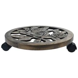 vidaxl-stojaki-na-kolkach-pod-donice-6-szt-braz-38-cm-plastik