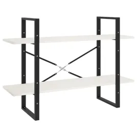 vidaxl-regal-na-ksiazki-2-polki-bialy-100x30x70-cm-drewno-sosnowe