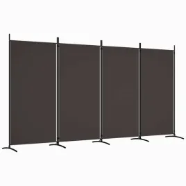 vidaxl-parawan-4-panelowy-brazowy-346x180-cm-tkanina
