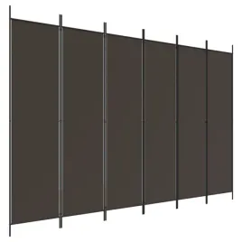 vidaxl-parawan-6-panelowy-brazowy-300x200-cm-tkanina