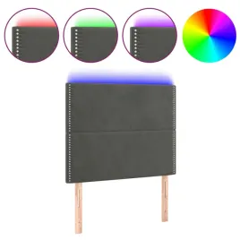 vidaxl-zaglowek-do-lozka-z-led-ciemnoszary-100x5x118-128-cm-aksamit