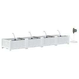 donice-ogrodowe-bialy-160-x-40-x-22-cm-stal