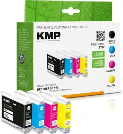 kmp-10604005-naboj-z-tuszem-4-szt-zamiennik-czarny-cyjan-purpurowy