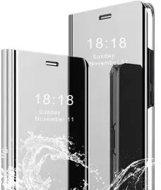 rantuo-etui-z-klapka-clear-view-do-samsung-galaxy-s25-ultra-srebrne-lustro