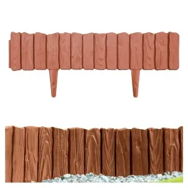 palisada-ogrodowa-plotek-obrzeze-plastikowe-232-cm-wood-terakota