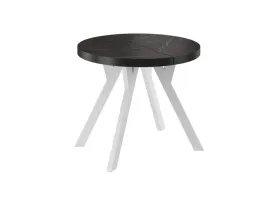 stol-okragly-rozkladany-90-190-cm-czarny-marmur-noga-y-biala