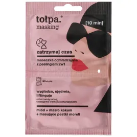 tolpa-masking-maseczka-odmladzajaca-z-peelingiem-zatrzymaj-czas-5ml-x-2