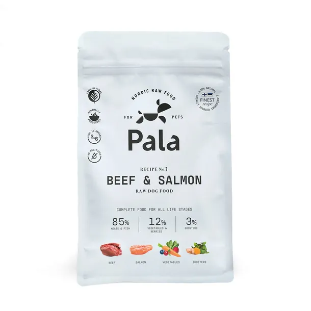 Pala Dog 3 - Wołowina, łosoś, marchew 1kg