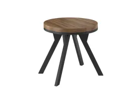 stol-okragly-rozkladany-90-190-cm-hunton-ciemny-z-noga-y-czarna